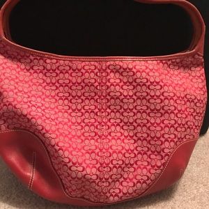 Coach Red Authentic Purse